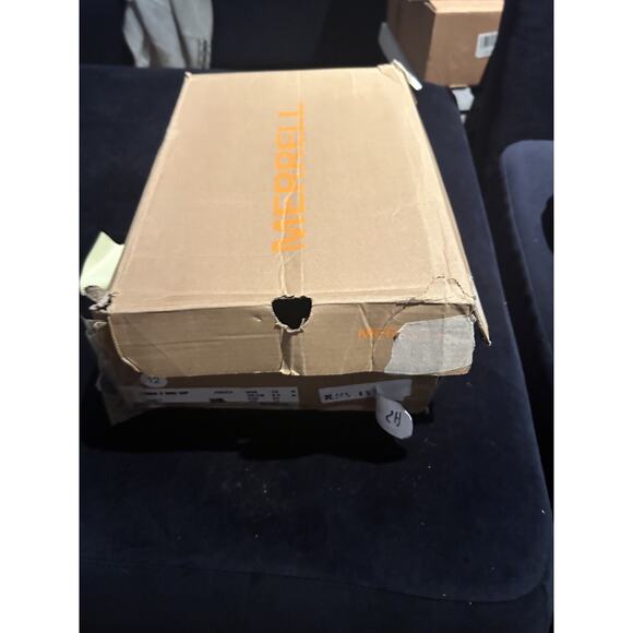 Merrell Women's 12 Wide Moab 2 Mid WP Hiking Boots Granite Gray Waterproof - Picture 7 of 8